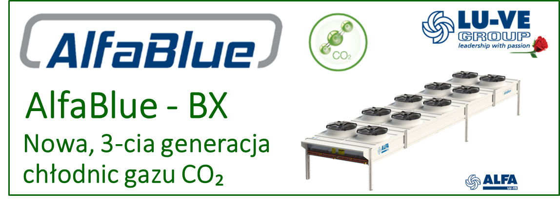 BXS, BXE, BXX - 3-cia, modułowa generacja chłodnic gazu CO2